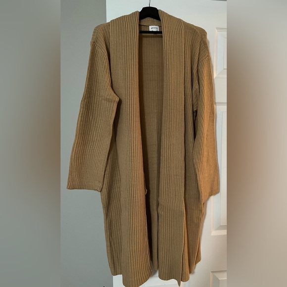 Song of Style Long Cardigan with Pockets - Picture 1 of 4
